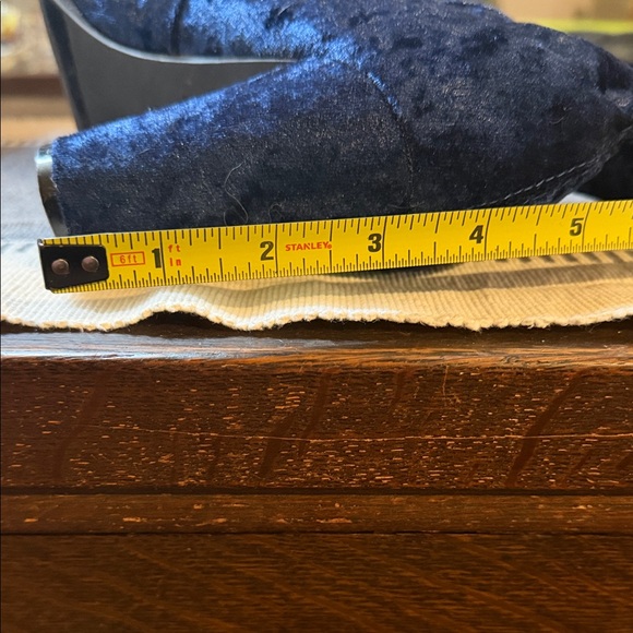 Catherine Malandrino Blue Heeled Boots - Picture 2 of 7